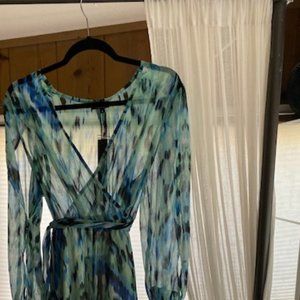 SPYZONE EXCHANGE DRESS (L) Blue and Teal